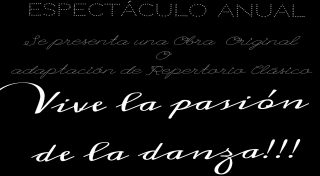Espectculo anual de danza