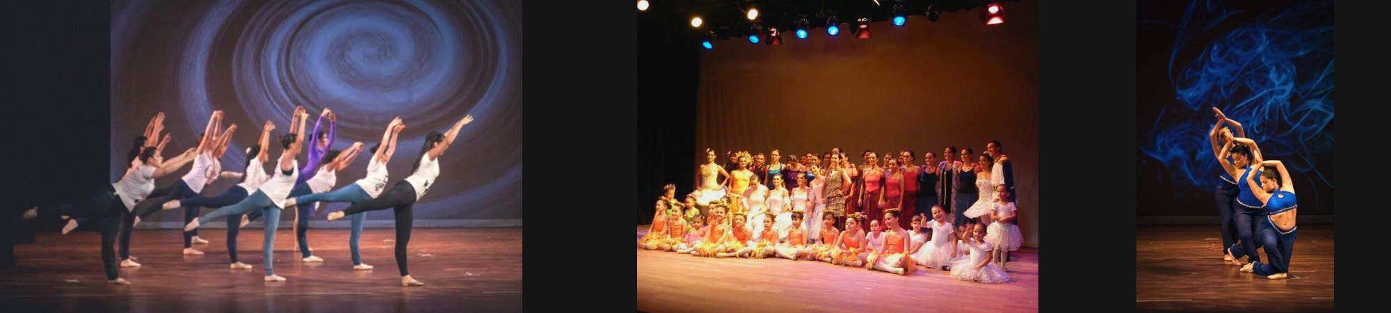 Danza moderna en espectculo anual de danza
